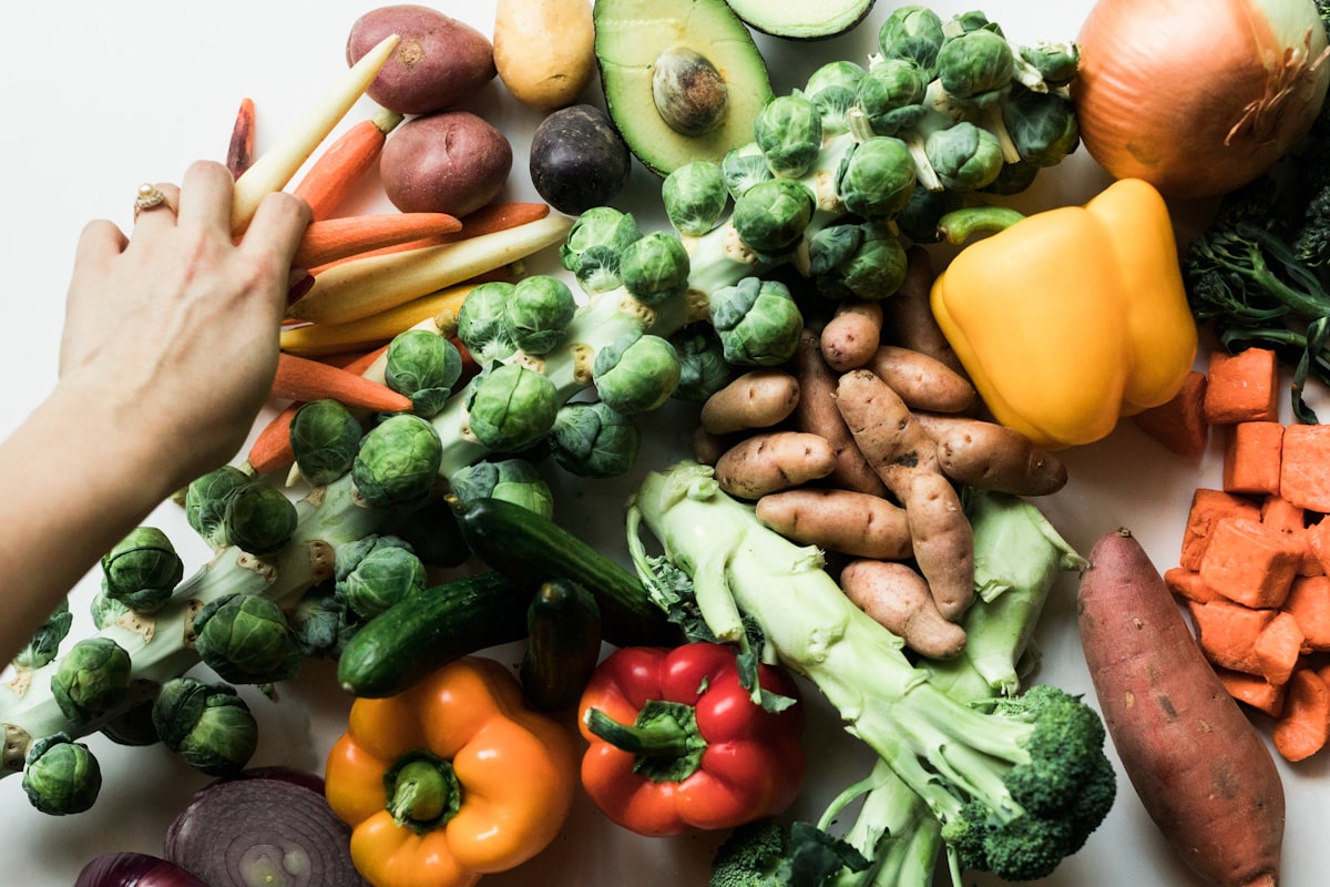 Woman enjoying a nutritious meal